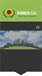Mobile Screenshot of ecodeltasrl.com